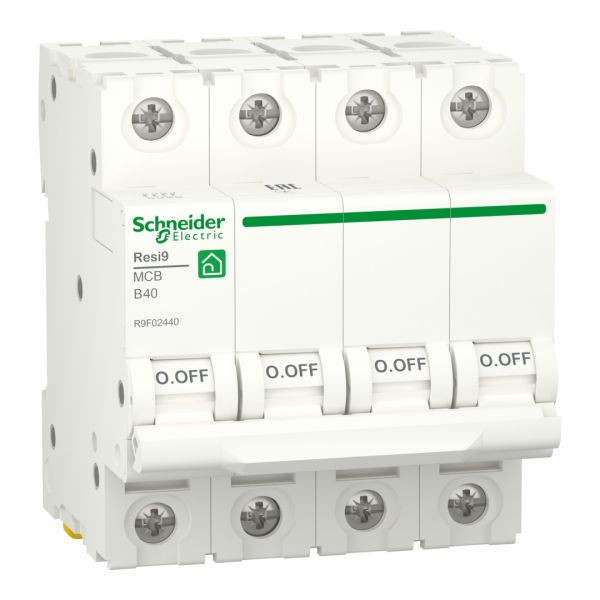 Автоматичний вимикач 2P, 20 A, B, 6kA Schneider Electric Resi9 (R9F02440)