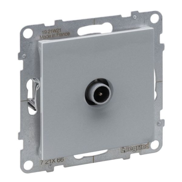 Розетка TV кінцева 10dB Legrand SUNO 721366 алюміній