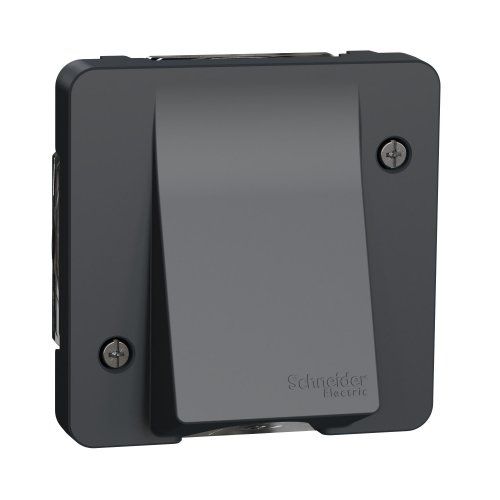 Механізм виводу кабеля IP55, чорний Mureva Styl Schneider Electric MUR37931