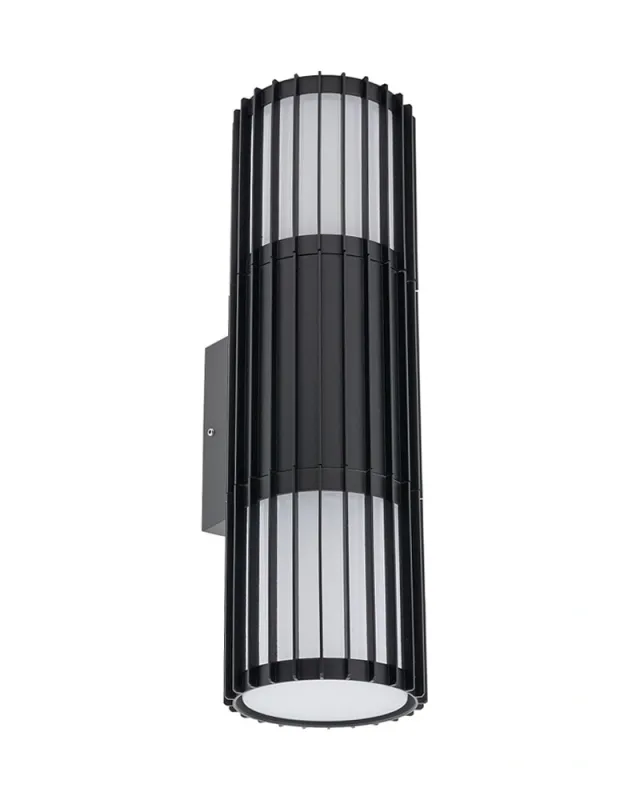 Вуличний світильник Nowodvorski 11963 Shira E27 2x25W IP54 чорний (38166) 11963