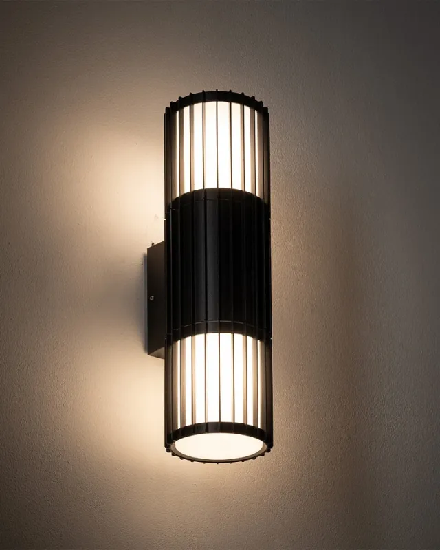 Вуличний світильник Nowodvorski 11963 Shira E27 2x25W IP54 чорний (38166) 11963