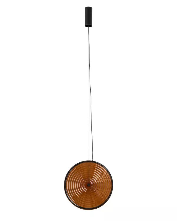 Підвісний світильник Nowodvorski 12233 Aura LED 1x22W 3000K 370Lm IP20 бурштиновий
