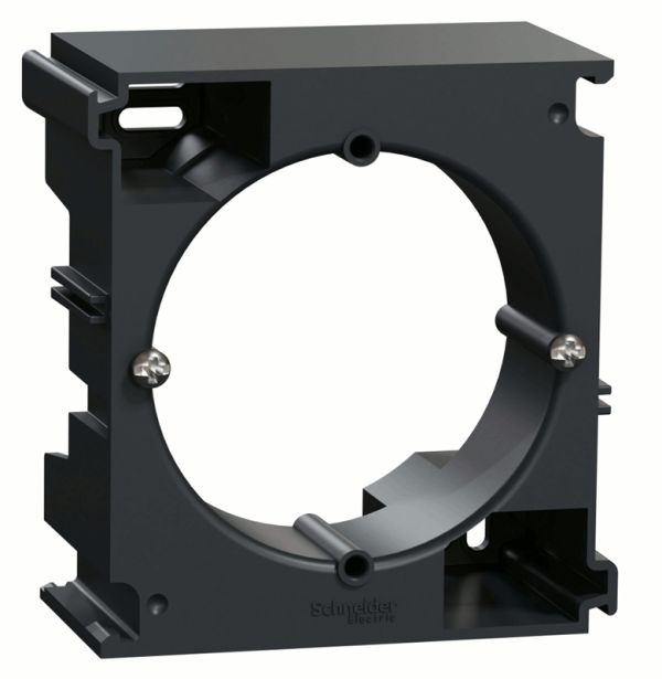 Коробка для накладного монтажу Schneider Sedna Design SDD114902 Чорний