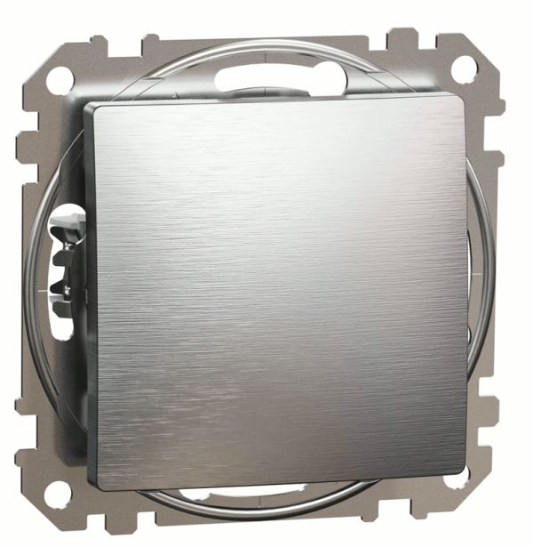 Перемикач 1-кл Schneider Sedna Elements SDD170106 Алюміній матований