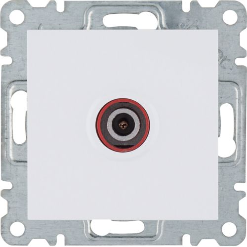 Розетка ТВ Lumina-2, біла WL3210