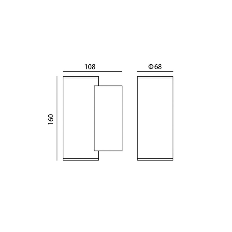 Вуличний світильник ITALUX OWL-2026B-2-3K Lenta купити