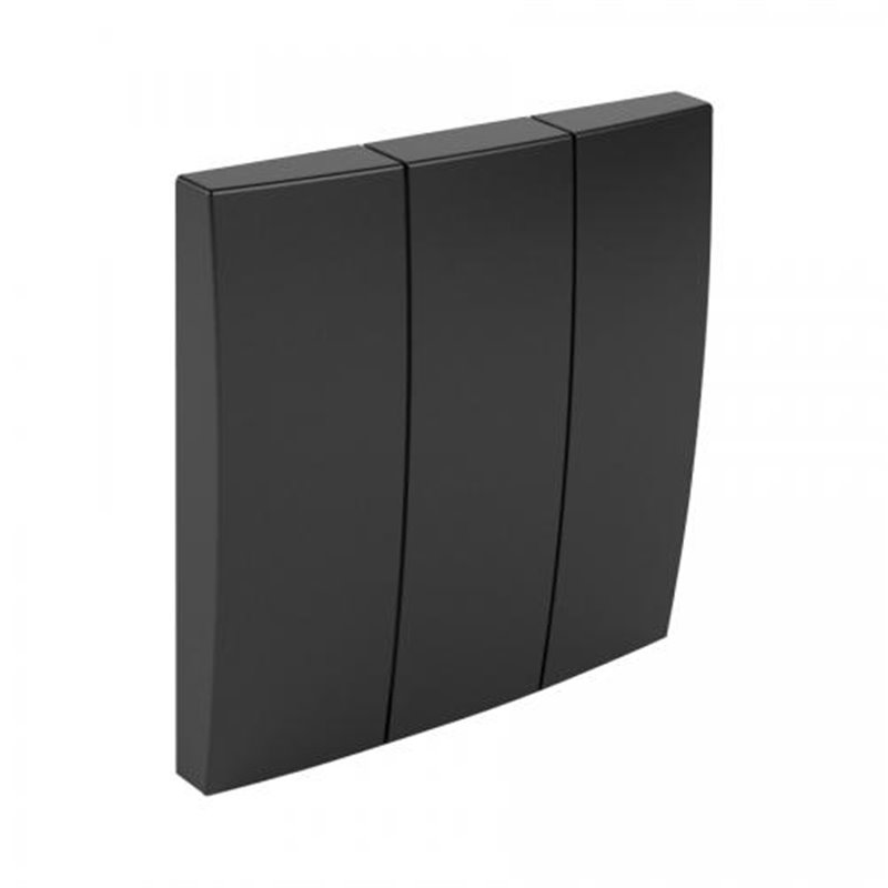 Клавіша вимикача 3-кл LOGUS металік графітовий (90661 TIS) купити