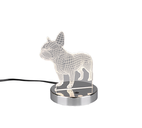 Настольная лампа REALITY R52651106 BULLDOG купити