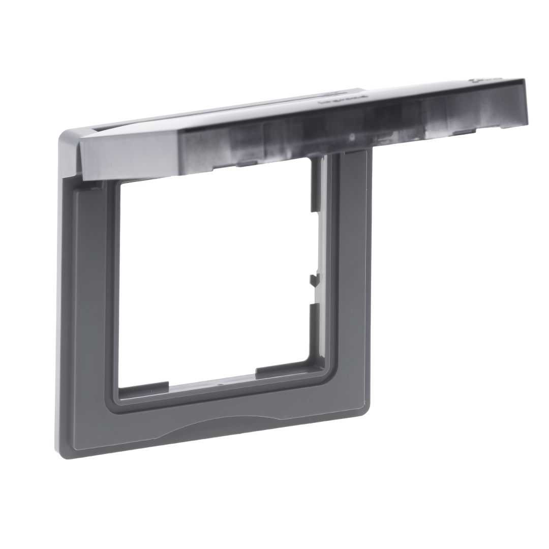 Рамка 1-а IP44 Legrand SUNO 721344 алюміній купити
