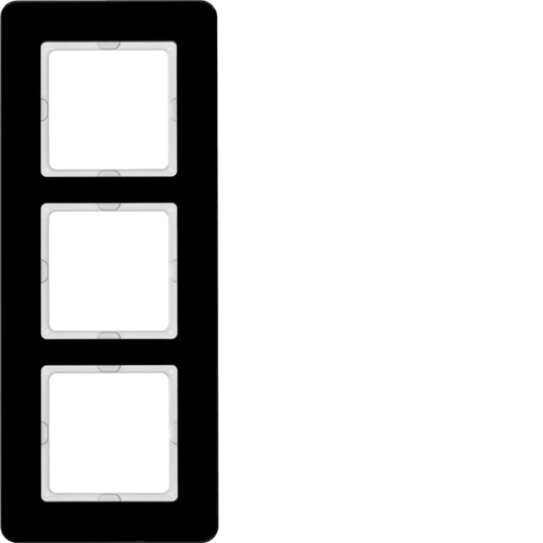 Рамка 3Х скло/чорний Q.7 10136076 купити