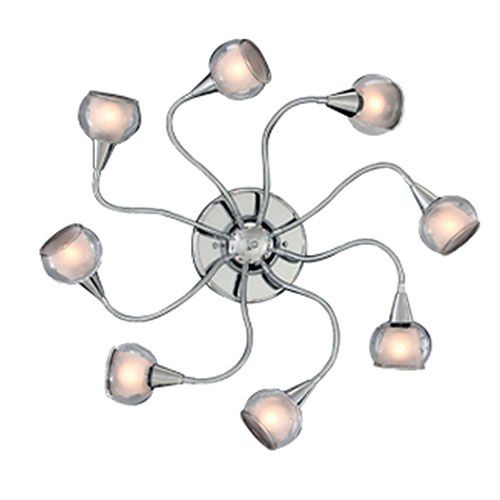 Люстра Ideal Lux TENDER PL8 TRASPARENTE купити