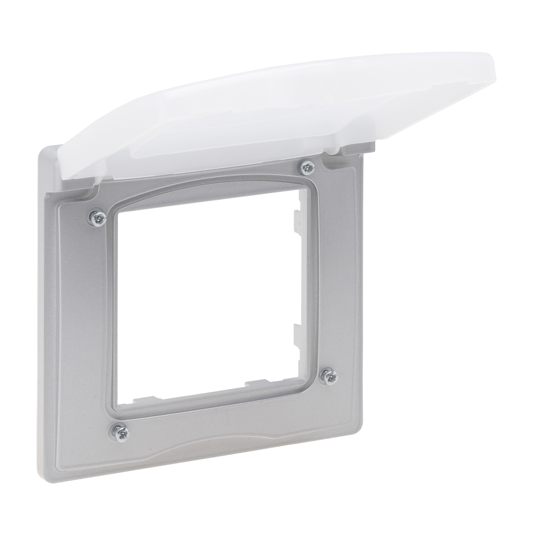 Рамка 1-місна IP44 Legrand 863396 NILOE STEP Алюміній купити