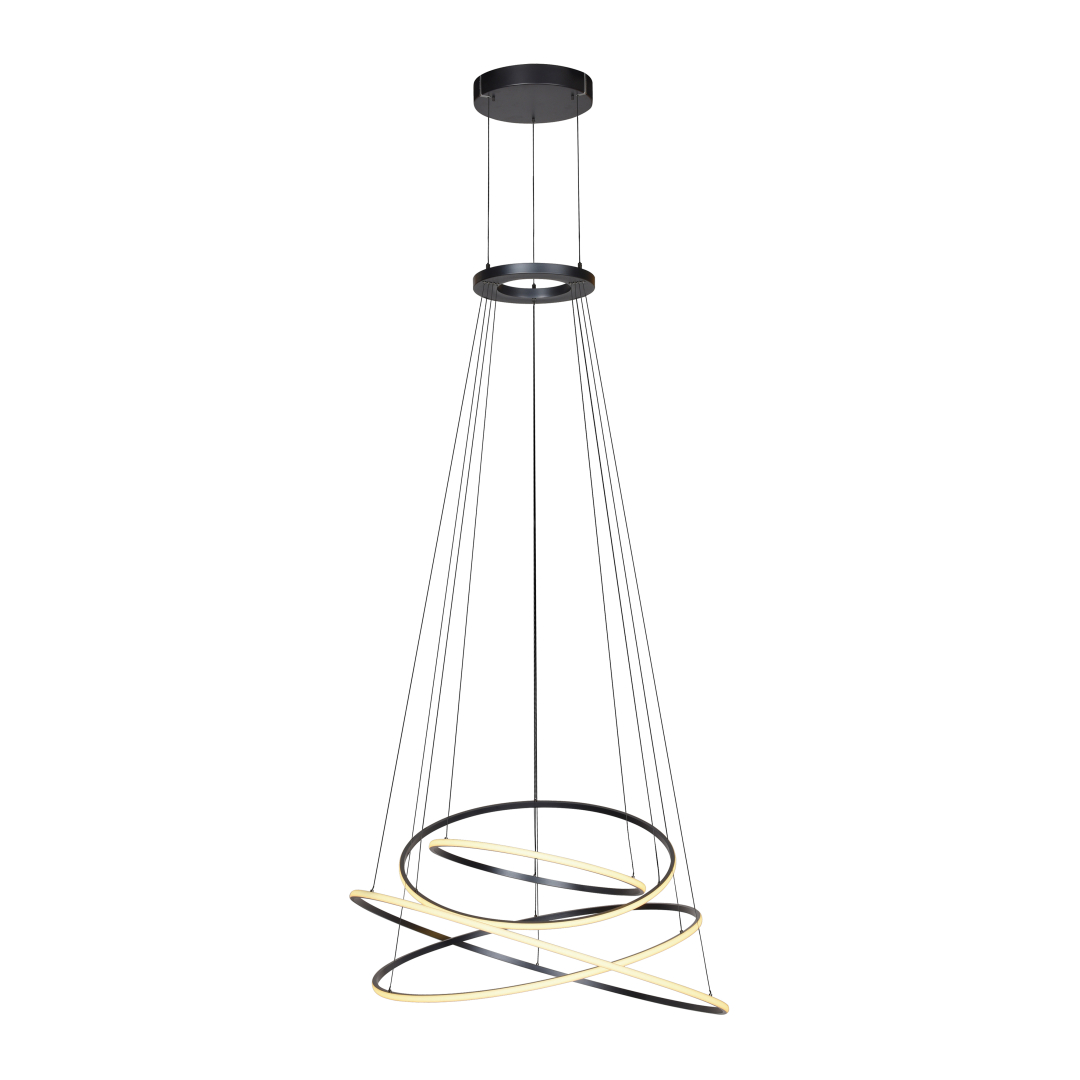 Підвісний світильник Zuma Line 2566-15 PURE E-FLYING RINGS купити