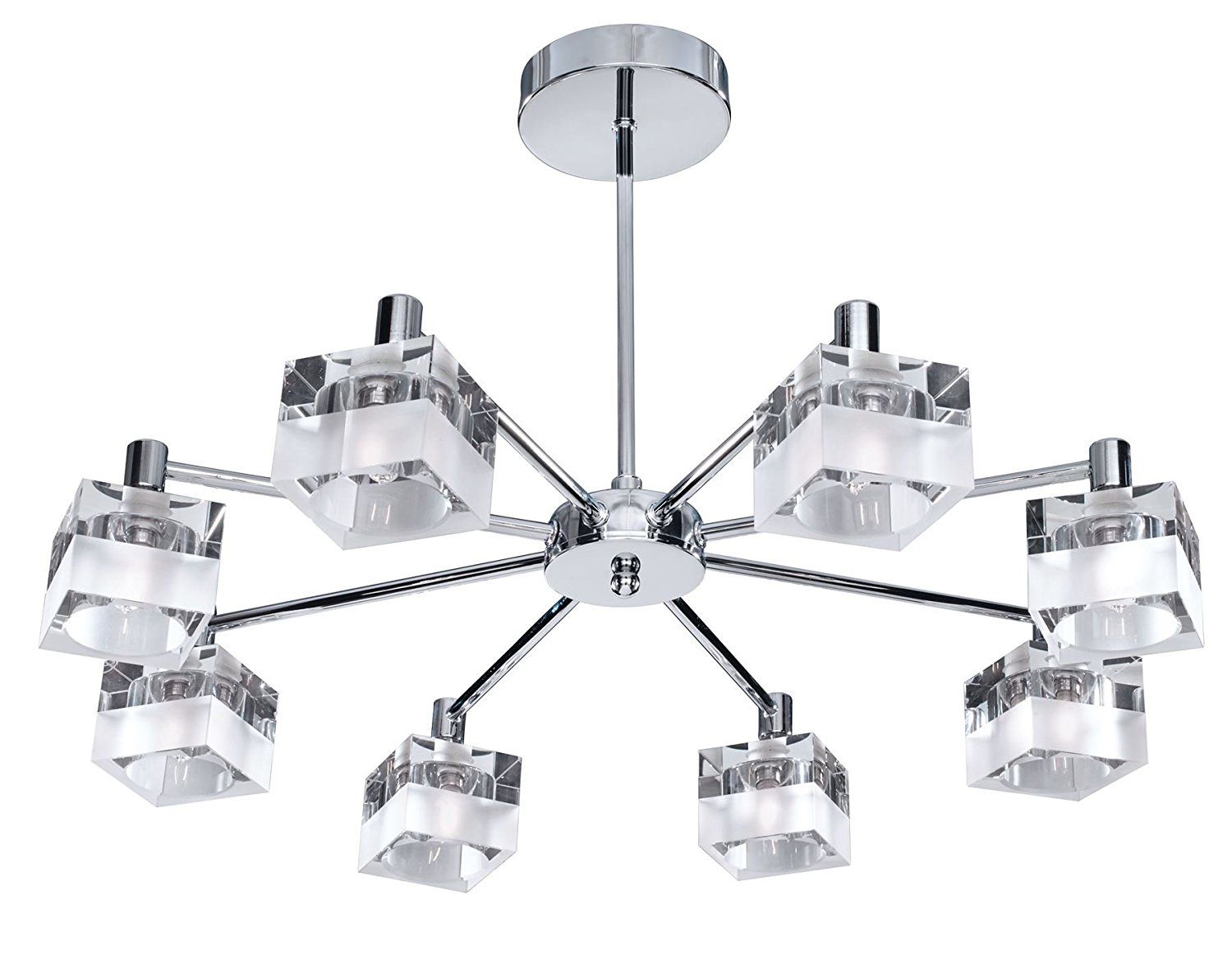 Люстра Searchlight 6678-8CC Themis купити