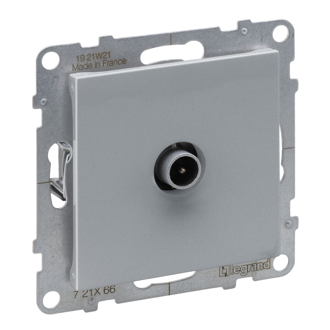 Розетка TV кінцева 10dB Legrand SUNO 721366 алюміній купити