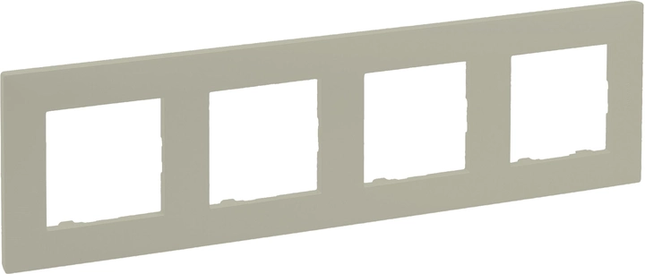 Рамка 4-місна Legrand 864674 NILOE STEP Пісчаний купити