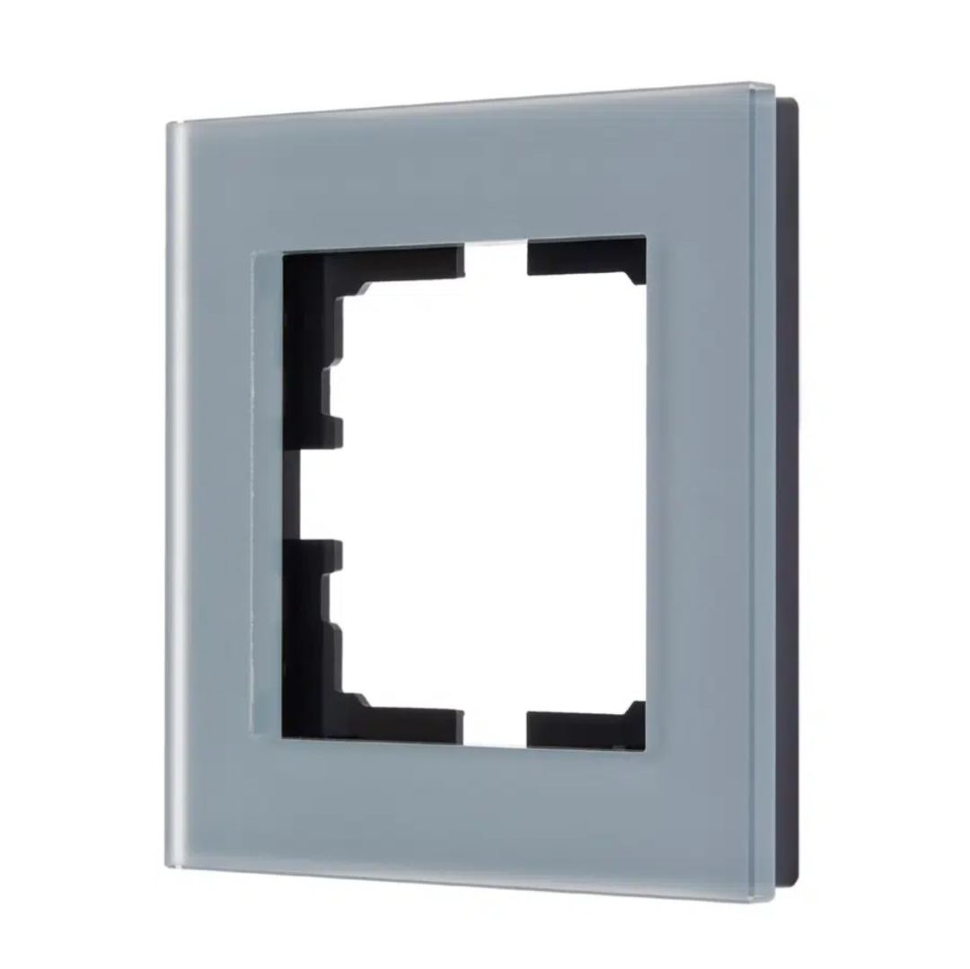 Рамка 1-а горизонтальна акрилова Lezard VESNA Сіро-блакитна (742-M7080-146) купити