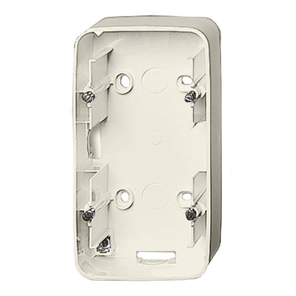 Коробка для накладного монтажа, 2 поста, слоновая кость, Valena ALLURE (755562) купити
