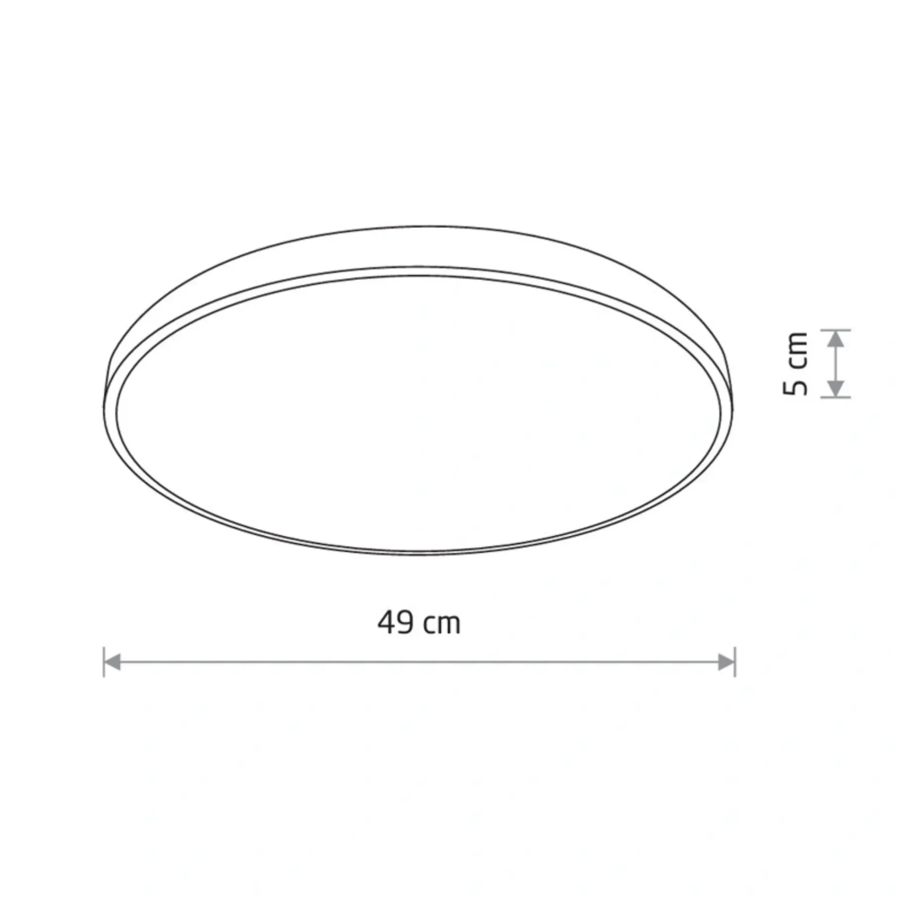 Потолочний світильник Nowodvorski 10980 Agnes Round Led Pro 1x32W 4000K 3000Lm IP44 Wh купити
