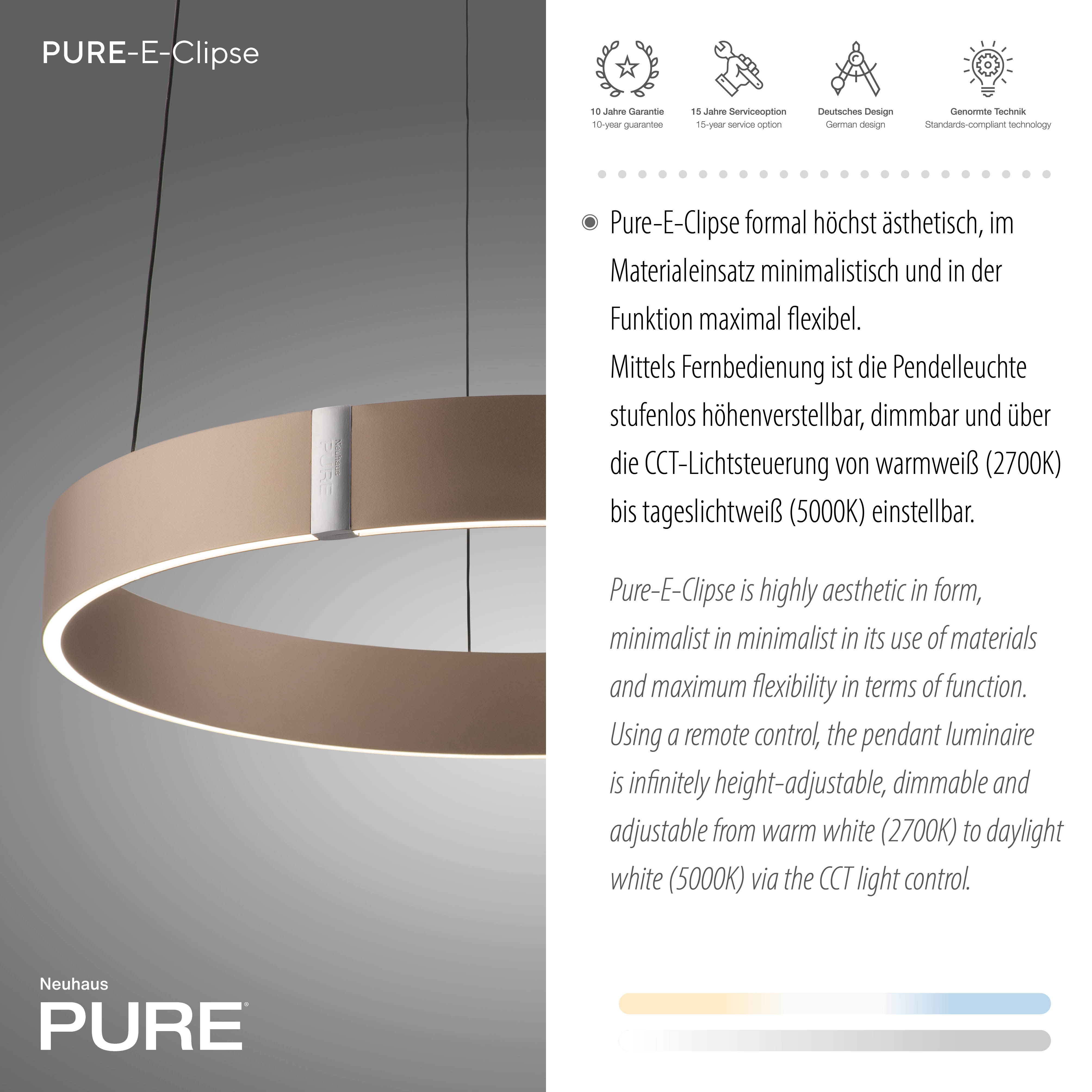 Підвісний світильник Zuma Line 2560-97 PURE E-CLIPSE купити