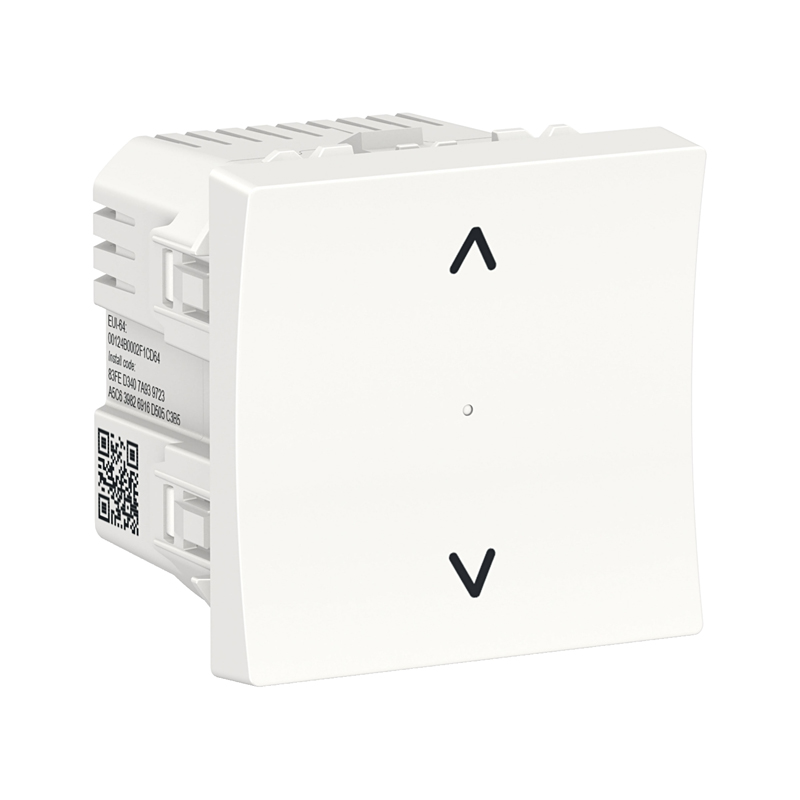 Выключатель Wiser управление жалюзи, Unica New NU350818 белый купити