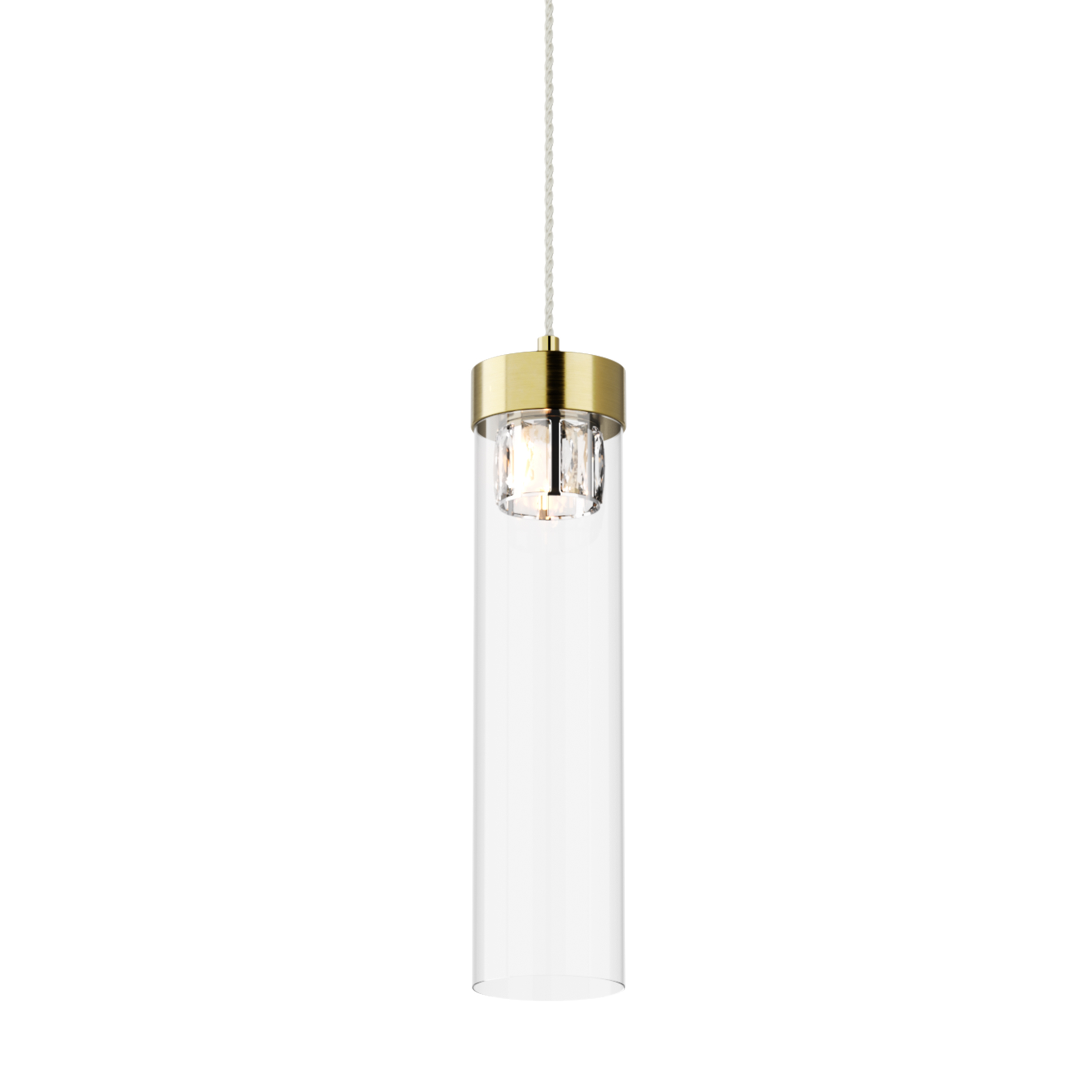 Подвесной светильник Zuma Line P0389-01D-0FD2 GEM (22606) купити