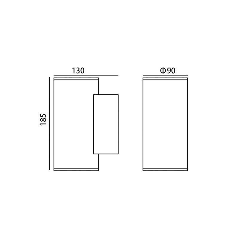 Вуличний світильник ITALUX OWL-2805-2-3K Lenta купити