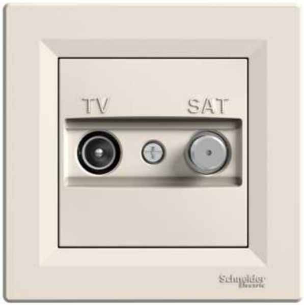 Розетка TV-SAT индивидуальная (1 дБ), кремовый (EPH3400423) купить