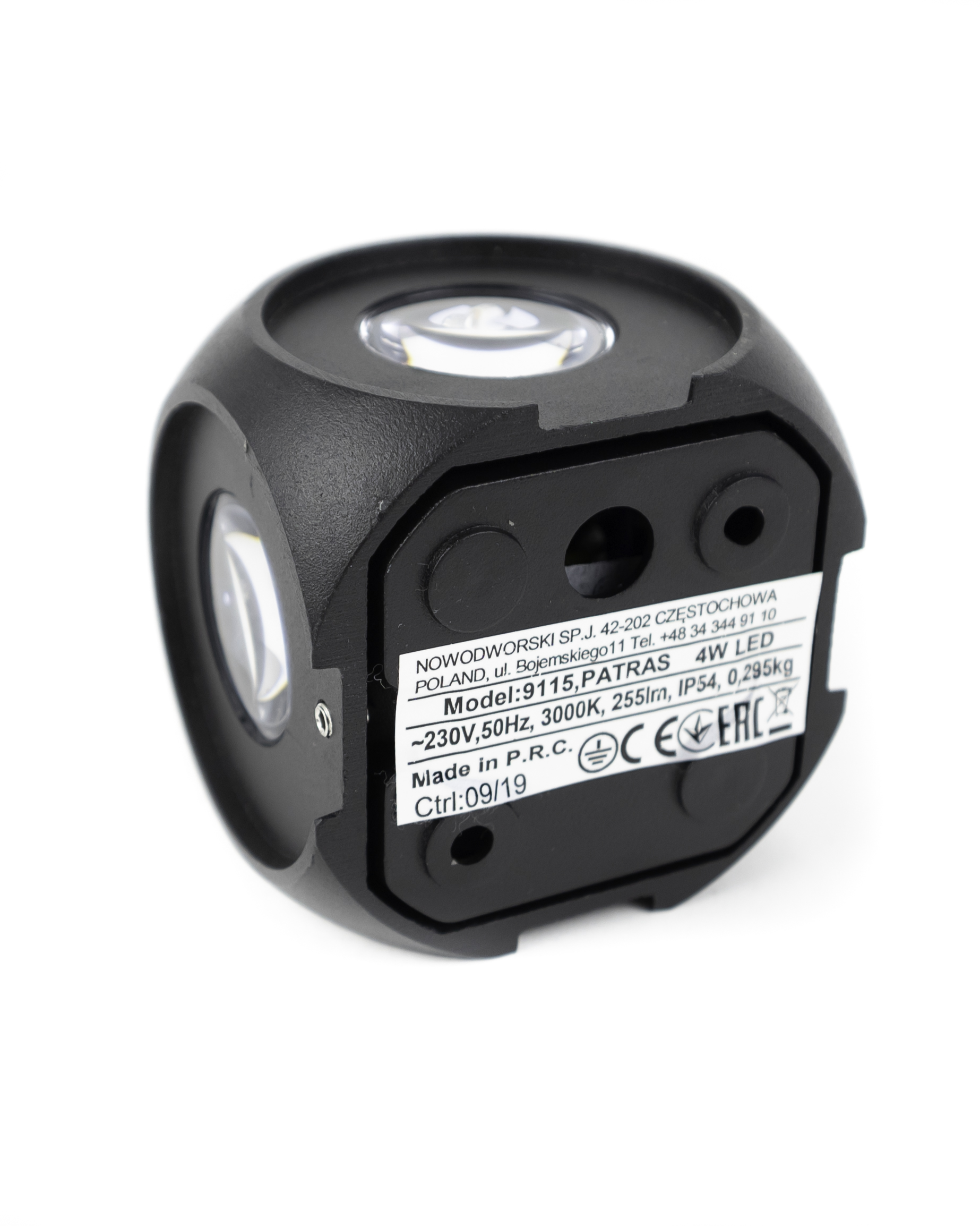 Бра Nowodvorski 9115 PATRAS LED CN купити