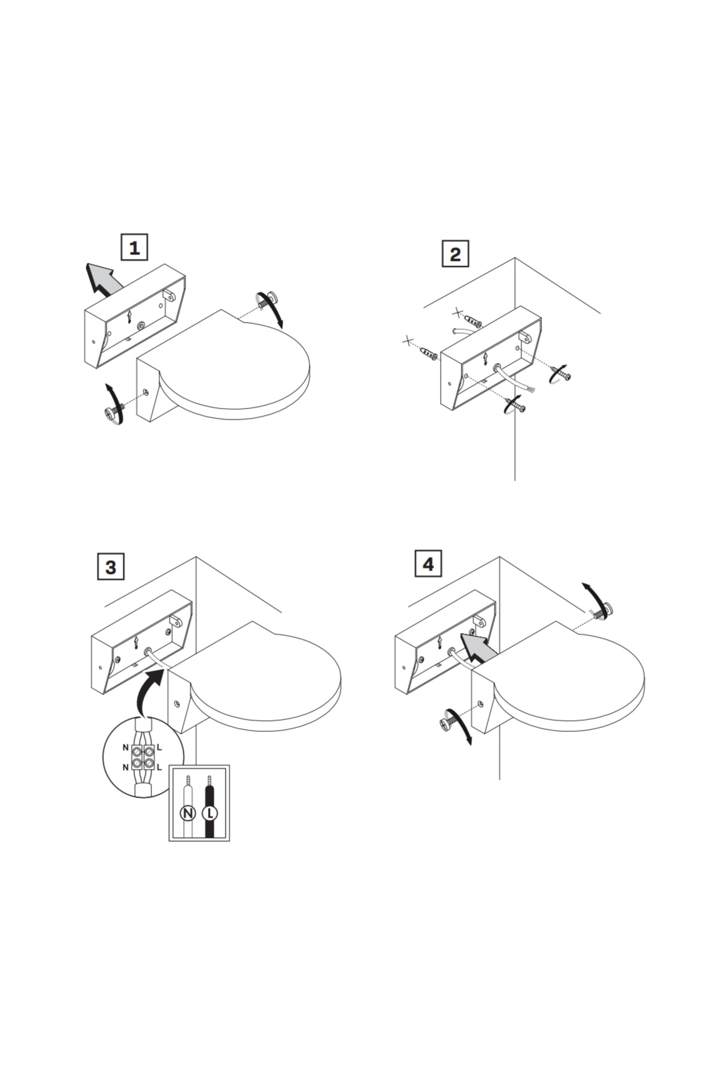 Світильник вуличний Goldlux 324030 Tesa R LED (59733) купити