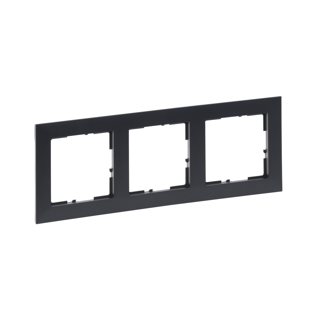 Рамка 3-а Legrand SUNO 721553 графіт купити