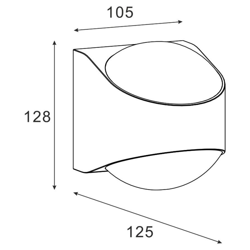 Бра вуличне Zuma Line SJ12431 LUCENT купити