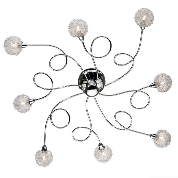 Потолочный светильник Ideal Lux PL8 PON PON (074665) купити