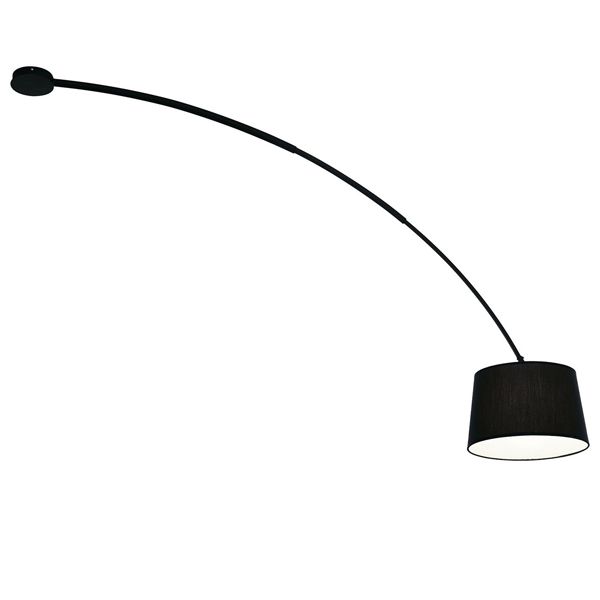 Потолочный светильник Ideal Lux DORSALE PL1 NERO (116051) купити