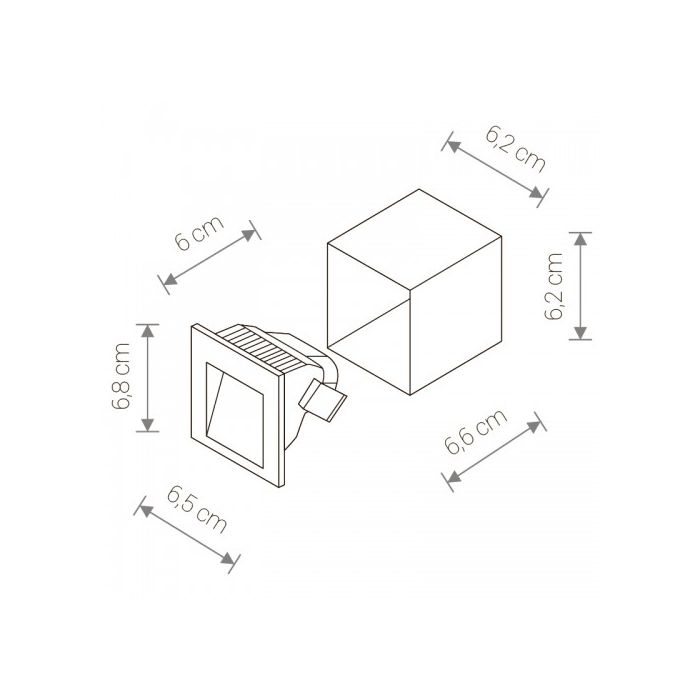 Світильник точковий Nowodvorski 6907 Step купити