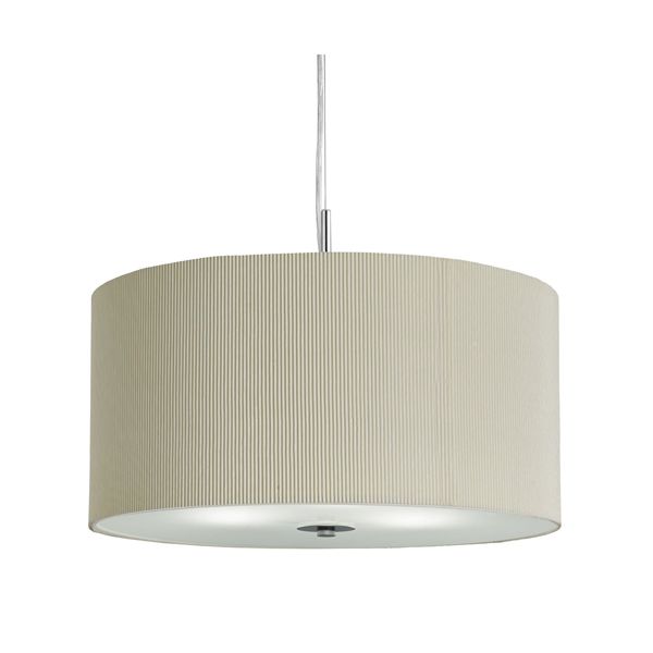 Люстра Searchlight Drum Pleat 2353-40CR купити