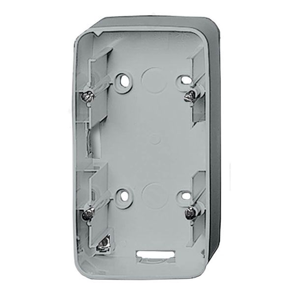 Коробка для накладного монтажа, 2 поста, алюминий, Valena ALLURE (755572) купити