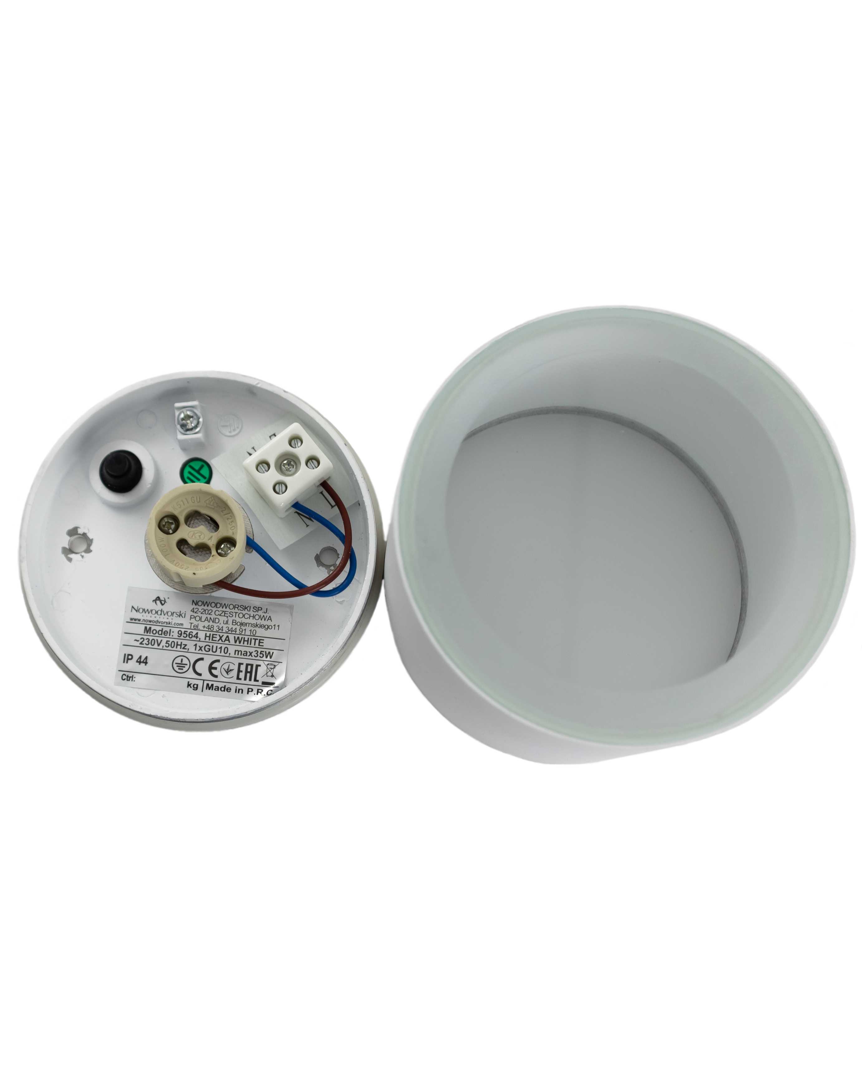 Світильник точковий Nowodvorski 9564 HEXA WHITE купити