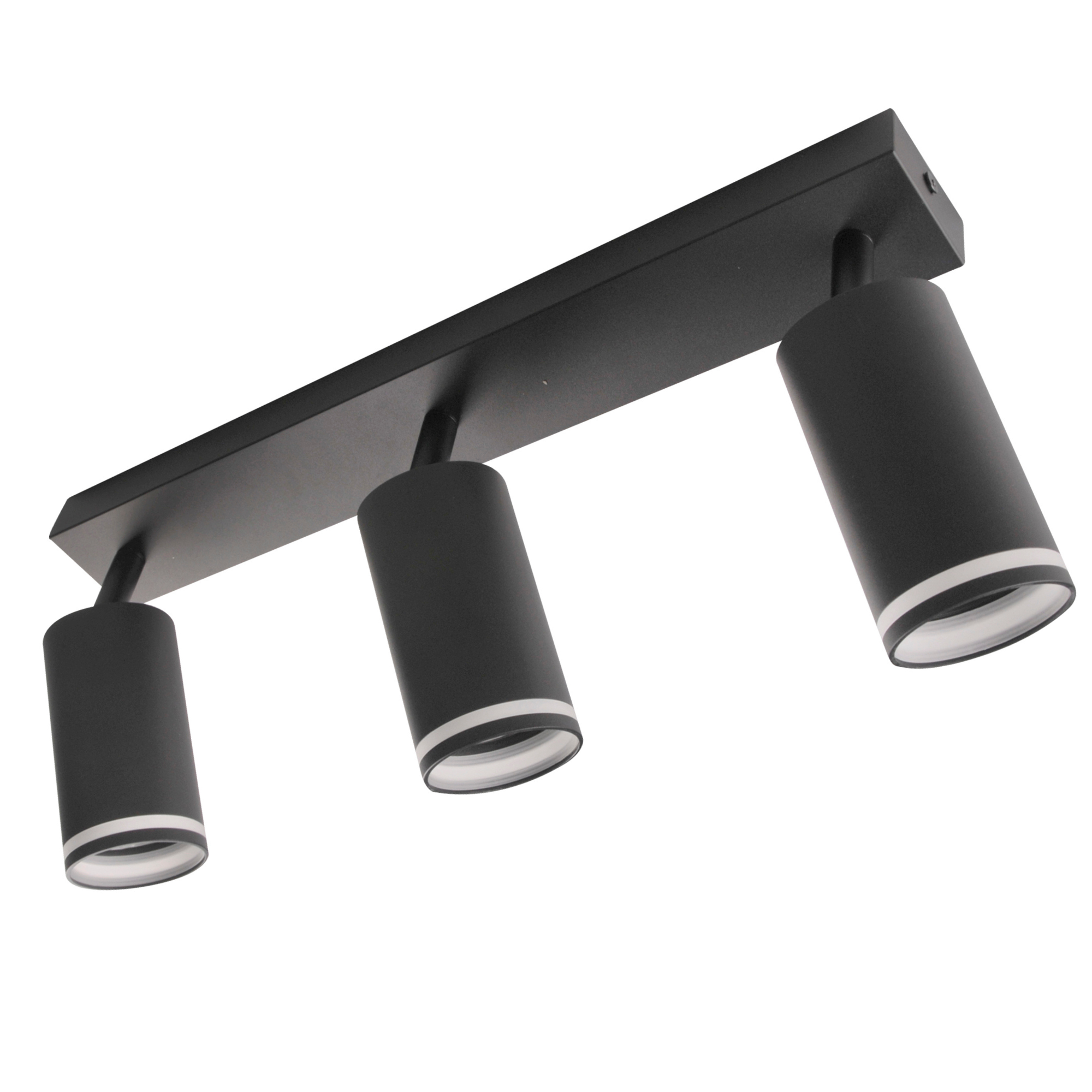 Спот Goldlux 322340 PARIS GU10 3x10W IP20 чорний купити