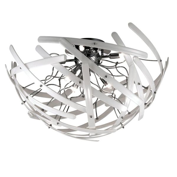 Люстра Ideal Lux LEMON PL8 BIANCO купити