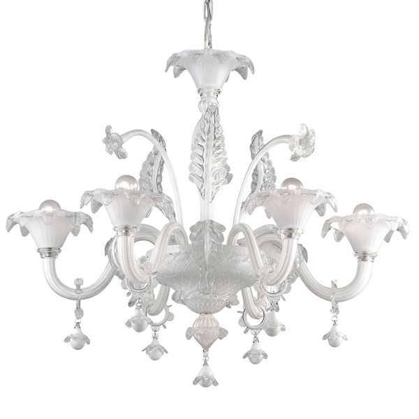 Люстра Ideal Lux CA VENDRAMIN SP6 BIANCO купити