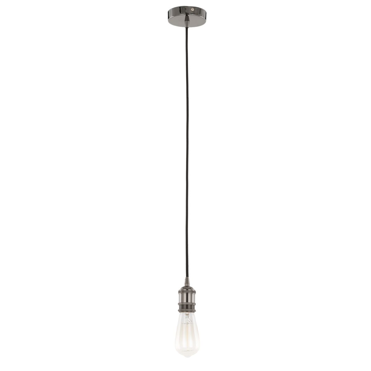 Подвесной светильник ITALUX DS-M-034 SHINY BLACK Classo купити