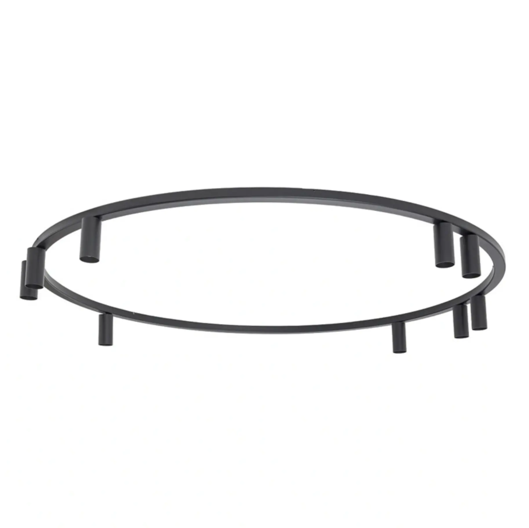 Люстра Nowodvorski 11950 Fourty Round GU10 R35 9x10W IP20 чорна купити
