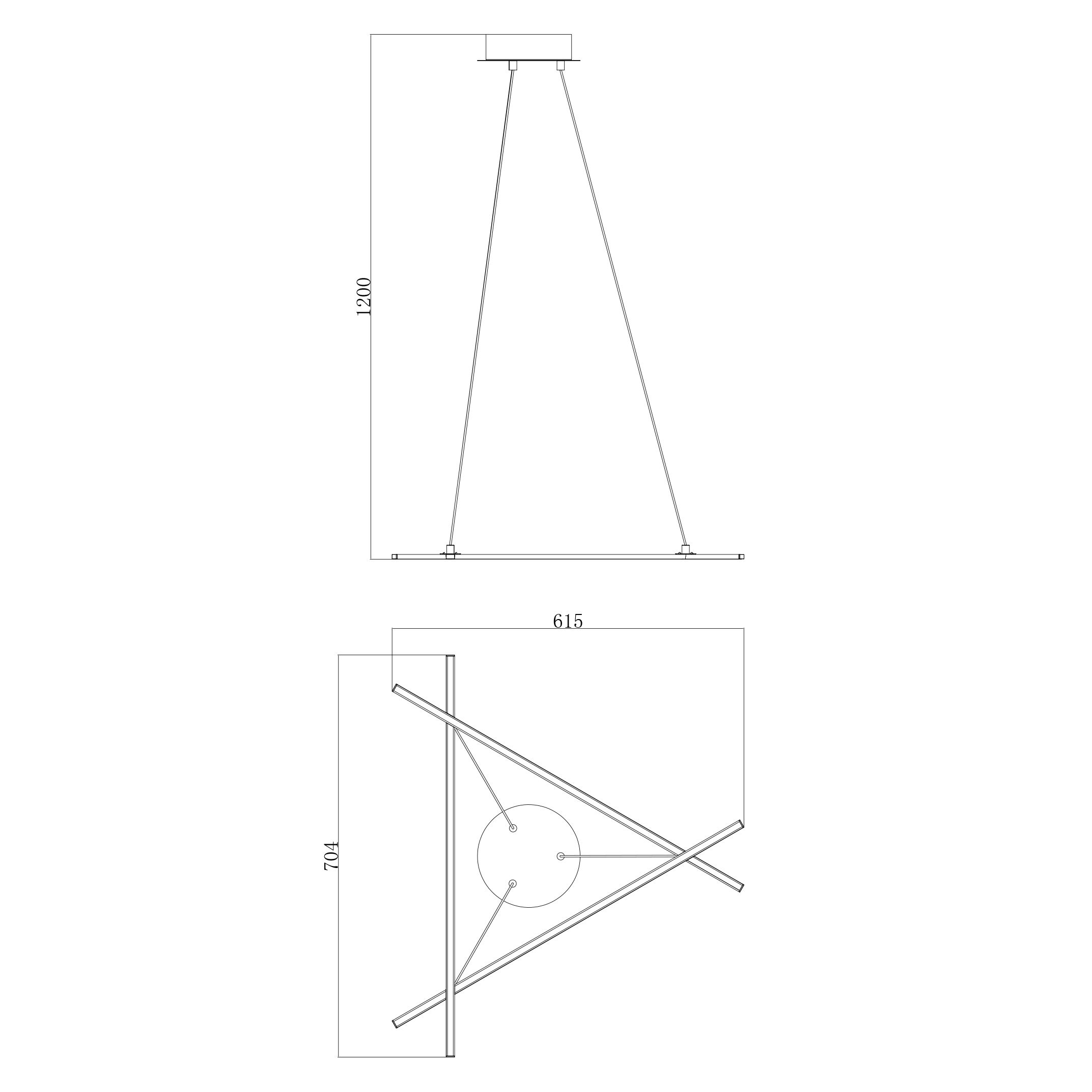 Люстра Zuma Line L180511-3 HURON купити