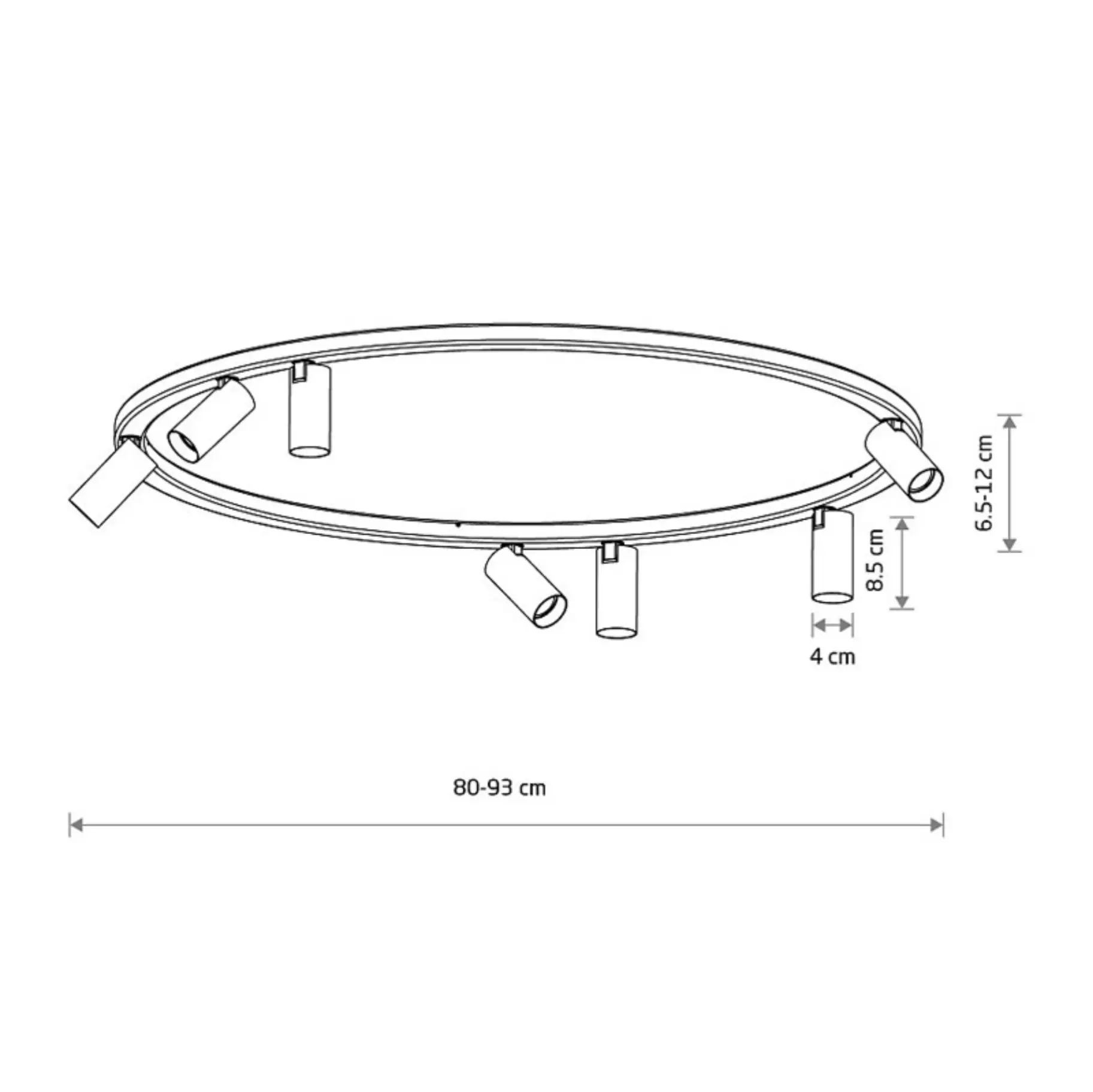 Люстра Nowodvorski 11948 Fourty Round GU10 R35 7x10W IP20 бежева купити