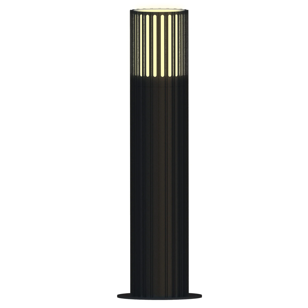 Вуличний стовпчик Goldlux 329356 Kuusamo E27 1x20W IP54 графітовий купити