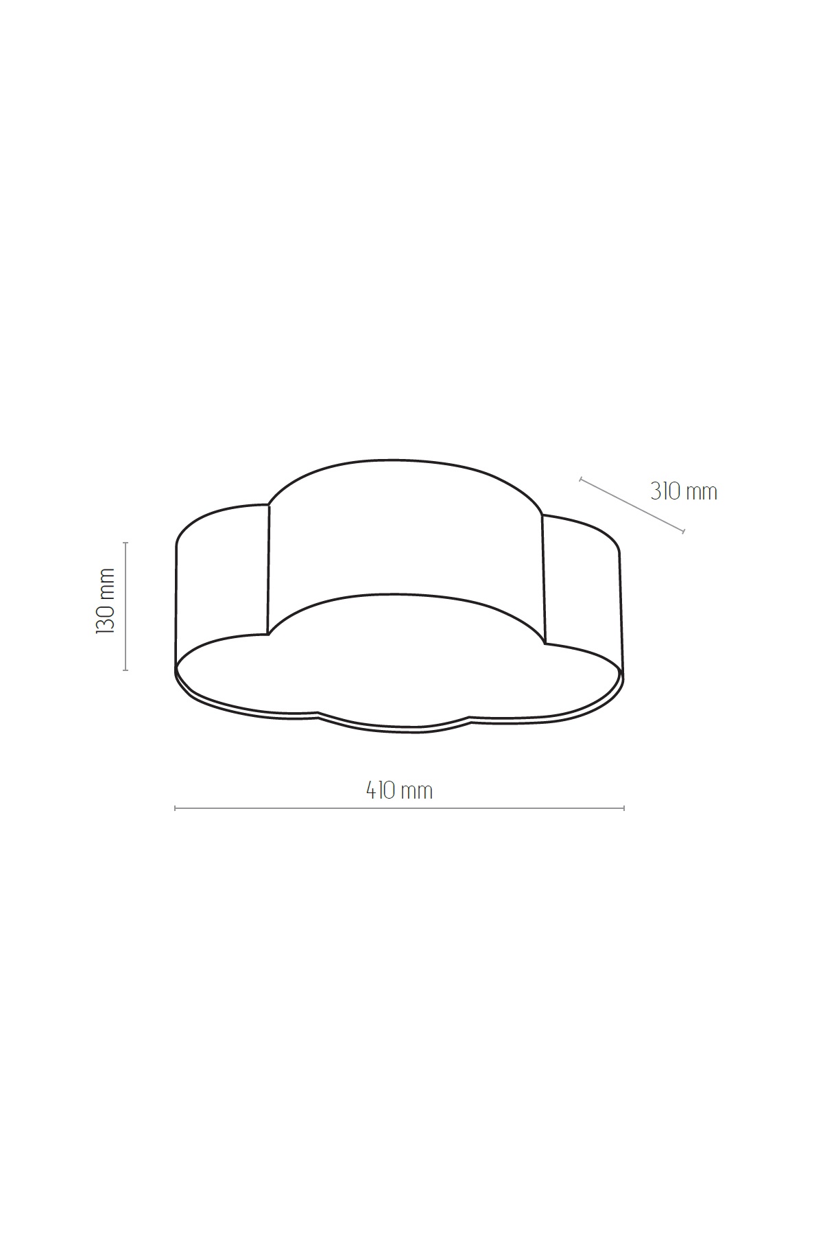 Потолочный светильник TK LIGHTING 3144 CLOUD купити