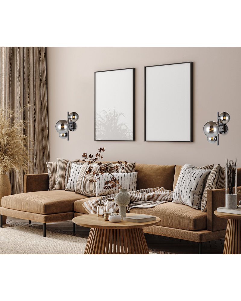 Бра ITALUX WL-406007-3A-BCR Canello купити