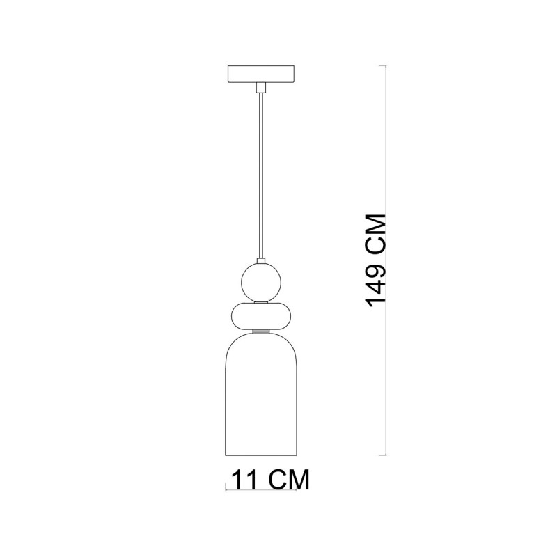 Підвісний світильник ITALUX PND-37462C-MC-GD Manso купити