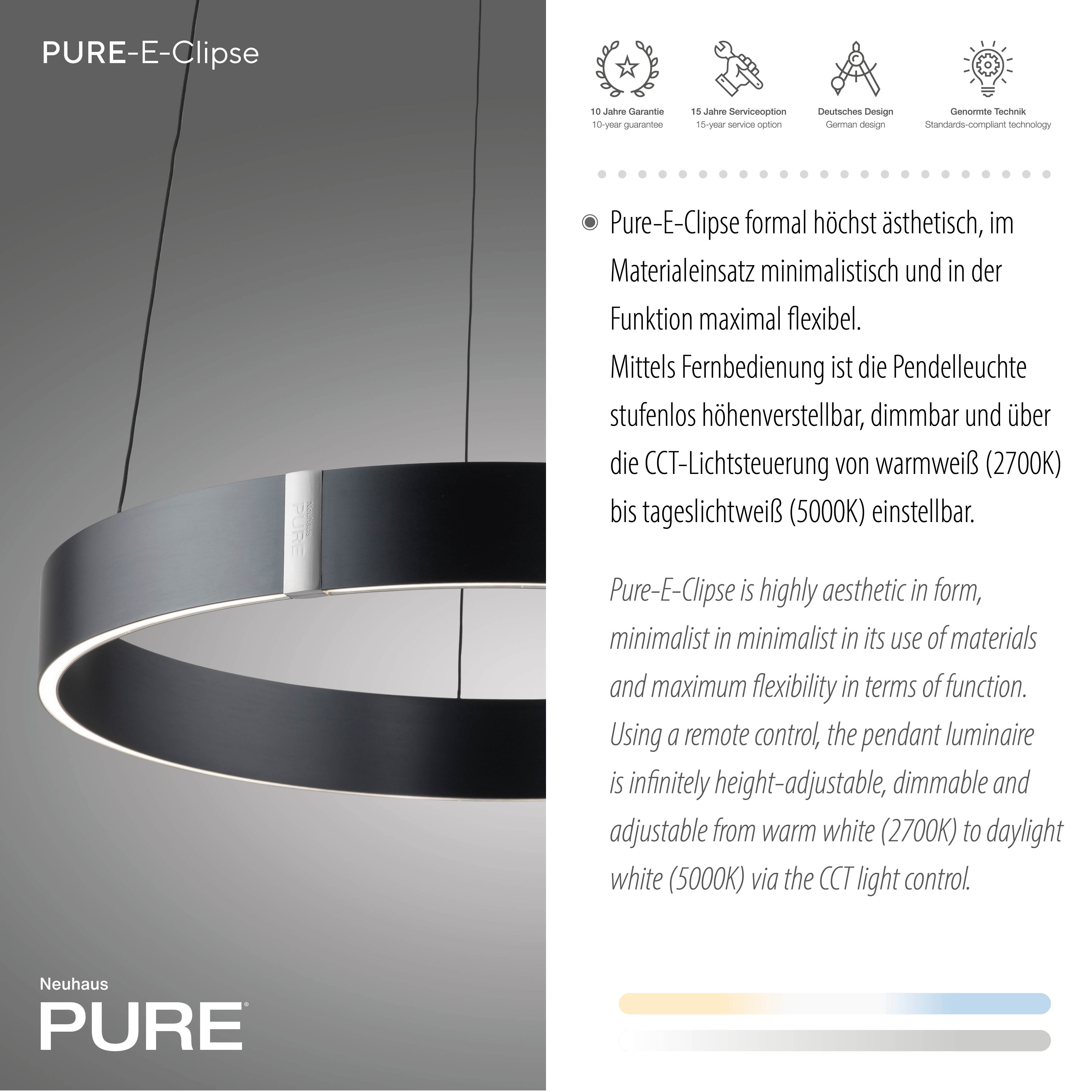 Підвісний світильник Zuma Line 2560-15 PURE E-CLIPSE купити